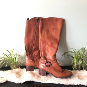 Marc Fisher Kaycee Leather Riding Boots